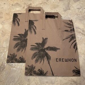 2x Erewhon Shopping Bags